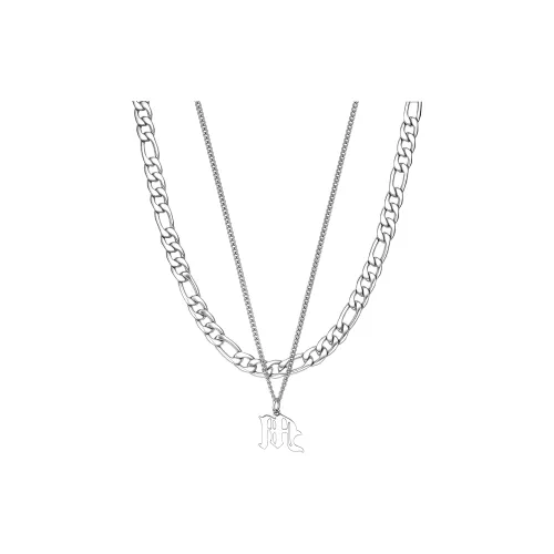 FAIRWHALE Титановые стальные ожерелья унисекс