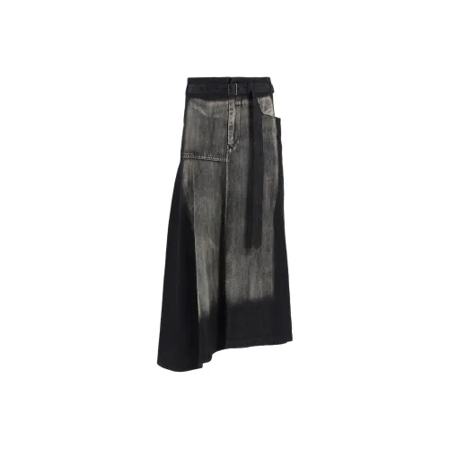 Yohji Yamamoto Y'S FW25 Denim Long Skirt Women's
