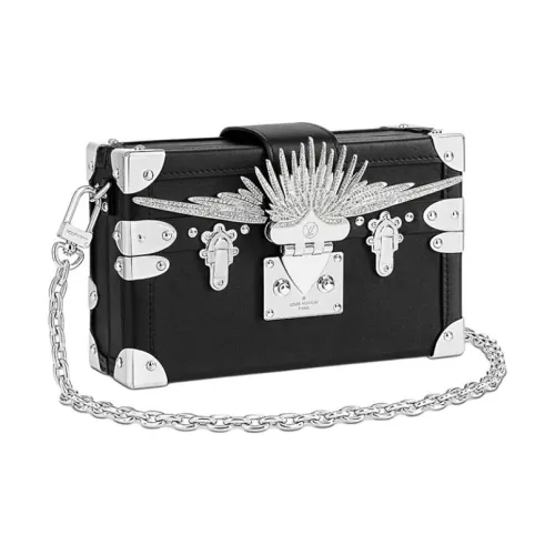 LOUIS VUITTON PETITE MALLE Стандартный Женский Черный