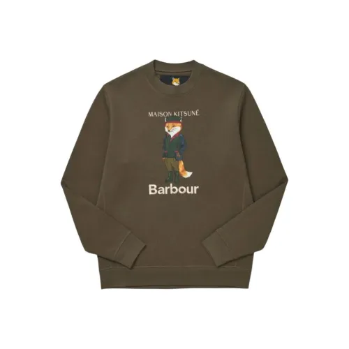 BARBOUR Коричневый Мужской Свитшот