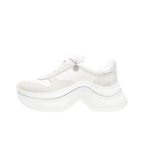 MICHAEL KORS Низкий топ толстая подошва кроссовки женские белые