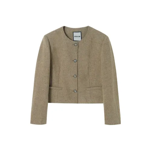 JESSYLINE Khaki Женское короткое пальто