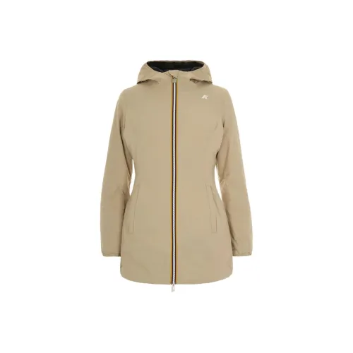 K WAY Бежевый Женские Куртки