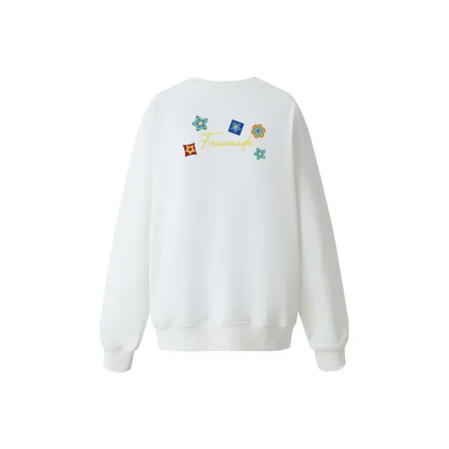 FOASIS Белый Унисекс Свитшоты