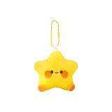 Звездный Улыбка Плюшевый Брелок - Застенчивый, 7,5 см