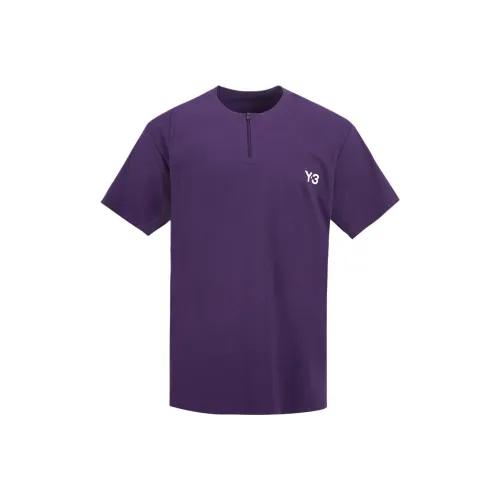 Y 3 FW25 Фиолетовый Мужская T-Рубашка