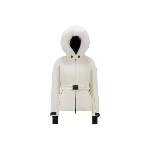 Moncler Grenoble Laplance Gore TEX Пуховик Женская Белая