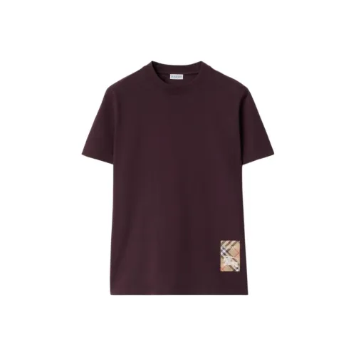 Burberry Мужские рубашки T из бургунди