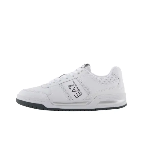 EMPORIO ARMANI EA7 Низкий топ Повседневная обувь Унисекс Белый