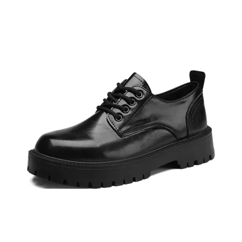 SHOUBA Повседневные кожаные туфли для мужчин