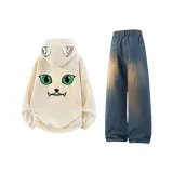 Хаки + Винтажный синий