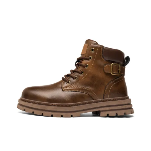 CariteSport Короткий Мартин Boot Vintage Fashion На открытом воздухе Мужской