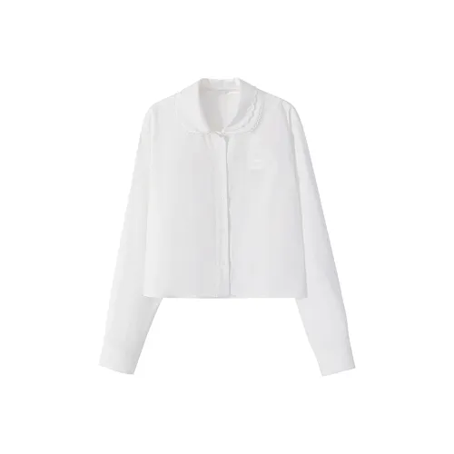 AURORA DIARY Белый Женские Рубашки