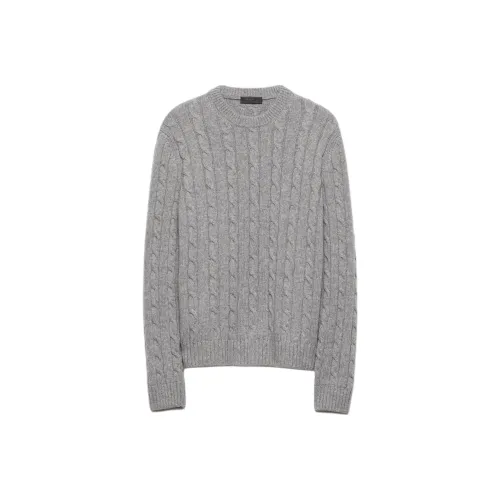 PRADA FW25 Кашемировый свитер мужской