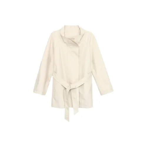 QIAOMONVHAI Камелия Белый Женский Куртка