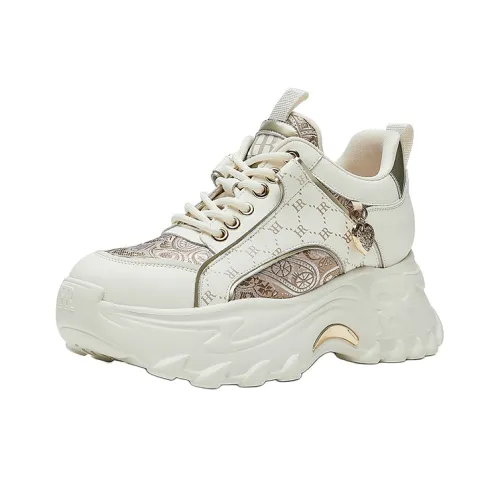 HR Low Топ Толстая подошва Кроссовки Женские