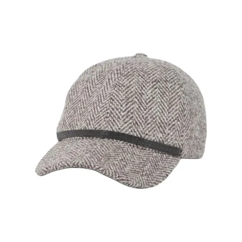 BRUNELLO CUCINELLI Шерсть Кепки Женские Коричневый