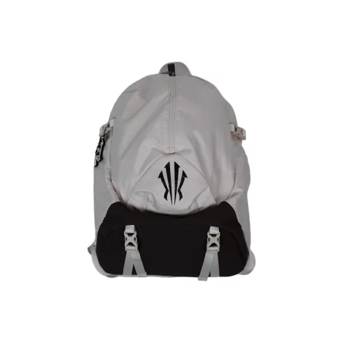 ANTA Basketball Collection 15D Twill LIKE Memory Fabric Backpack Regular Unisex Light Smoke Gray ANTA Basketball Collection 15D Твил LIKE Memory Fabric Рюкзак Стандартный Унисекс Light Smoke Gray