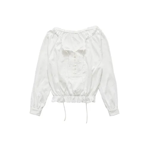 Xuzi studio Белые Женские Рубашки