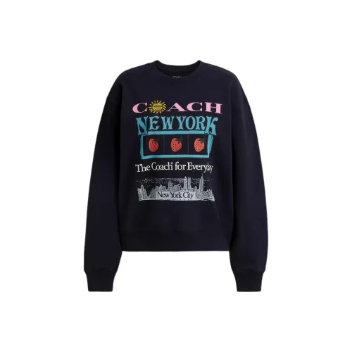 COACH Fw25 Свитшот Облегающий Женский