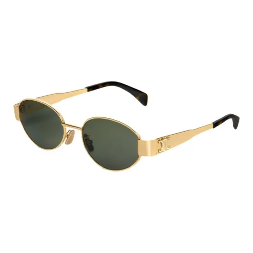 CAPONI Металл OVAL SUNGLASSES Унисекс
