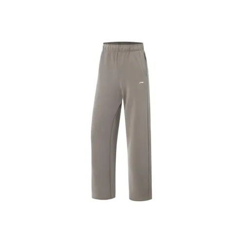 LINING Коричневый Женские Повседневные Брюки