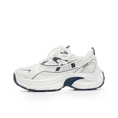 Warrior Высота Увеличивающая Устойчивый к Износу Легкий And Дышащий Низкий Топ Кроссовки с Толстой Подошвой Женские