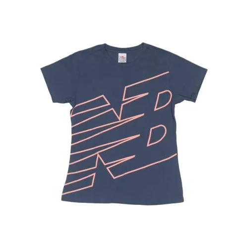 New Balance совместная брендированная стандартная футболка T женская