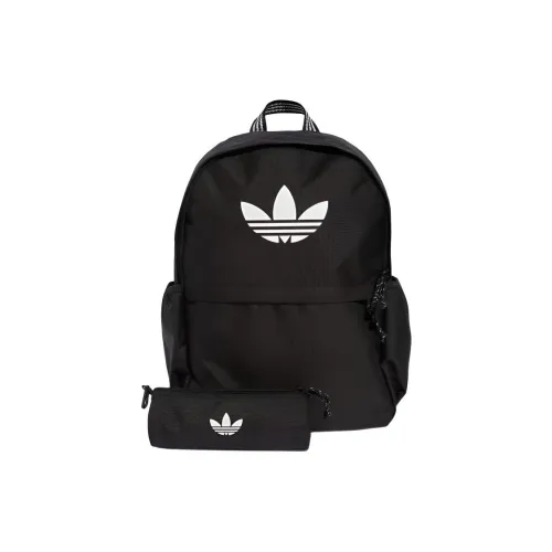 Adidas Originals Polyester Backpack Standard Unisex Black Adidas Originals Полиэстер Рюкзак Стандартный Унисекс Черный