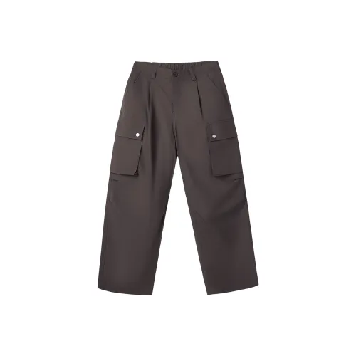 RIVER STONE Темный хаки Унисекс Карго Брюки