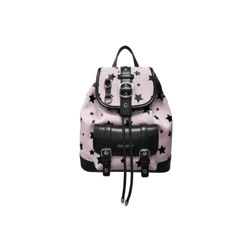 CULTIVATOR ПУ (полиуретан) Рюкзак Средний Женские Розовый Абрикосовый черный