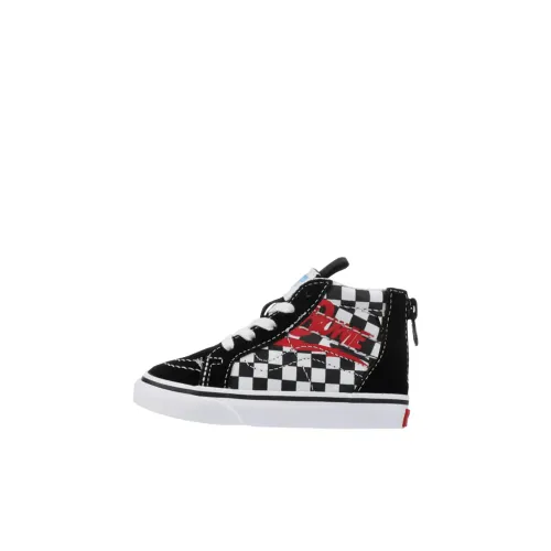 David Bowie x VANS Sk8 Hi Высокие кеды Обувь для малышей Черный Infant и Toddler