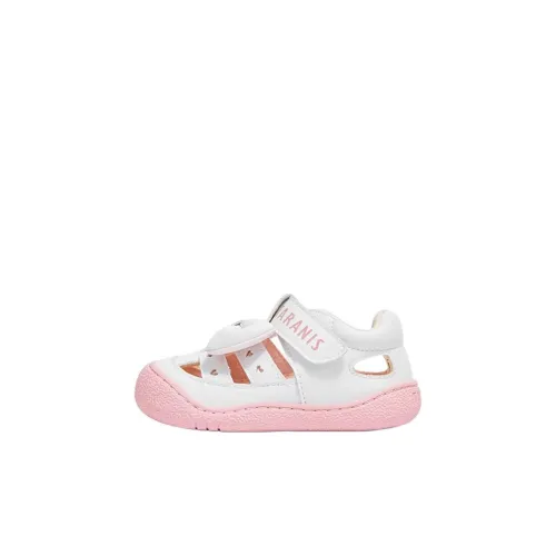 TARANIS Противоскользящий устойчивый к истиранию низкий топ пре-обувь для ходьбы и носки розовый для младенцев и малышей