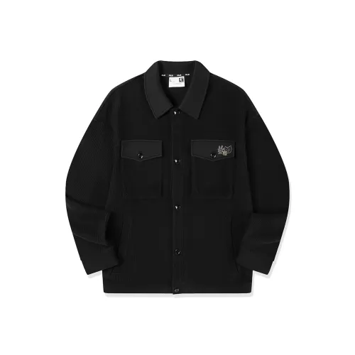 QIAODAN Мужские черные рубашки