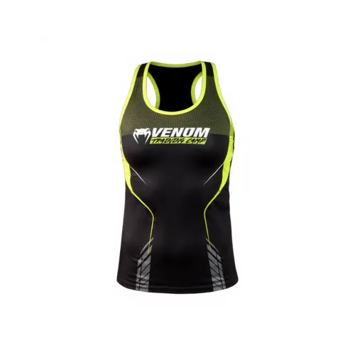 VENUM Черный Зеленый Женские Спортивные Майки Без Рукавов