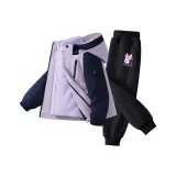 Ди H Треугольник Крючок и петля K Фиолетовый синий + Ди Цзяохуи N K Черный