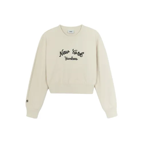 MLB Кремовые Женские Свитшоты