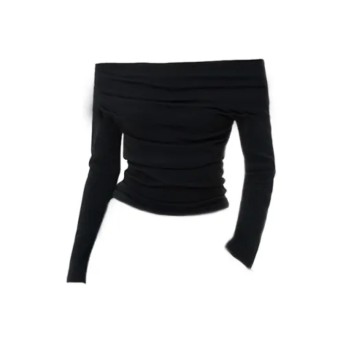 Puppytown Черные Женские T-рубашки