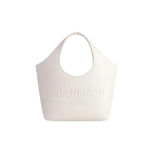 Balenciaga Коровья кожа Тоут Сумка Сумка для покупок Сумка Женская Белая