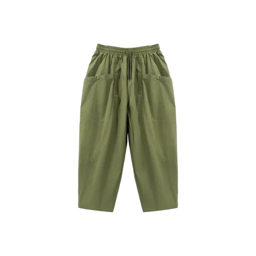 DAVID ME Army Green Унисекс Повседневные Штаны