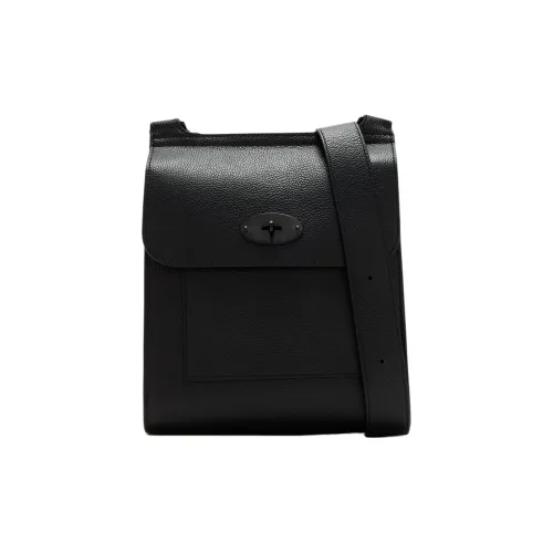Mulberry Кожа Сумка через плечо Мужская Черная