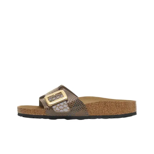 Birkenstock Catalina EVA Шлепанцы Женские Тёмно-Коричневые Узкие