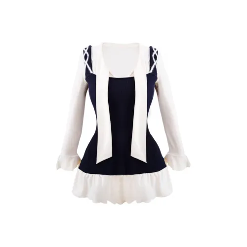 GORGEOUSIDEA Весенний и Осенний Длинный Рукав Платье Женское