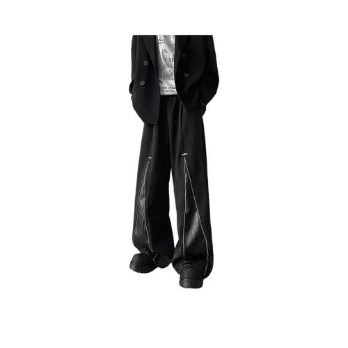 ZYKY Black Unisex Casual Pants ZYKY Черные Унисекс Повседневные Штаны
