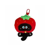 Клубничный ободок для котенка