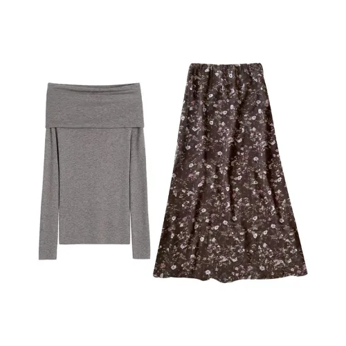 MARIE·COCO Топ+Юбка Женские Комплекты Юбка