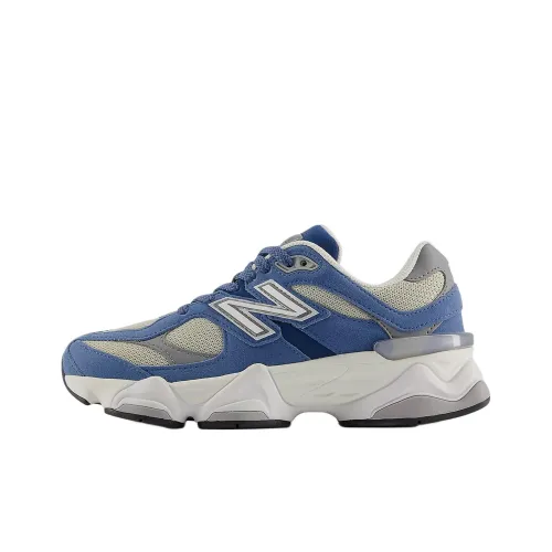 New Balance NB 9060 Low Топ Детская Беговая Обувь Белый Синий Подростки