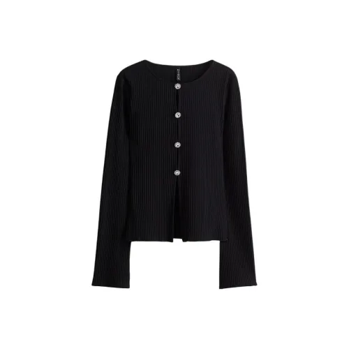 H M Черный Женский Трикотаж