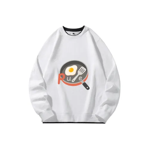 PWUE Белый Унисекс Свитшоты