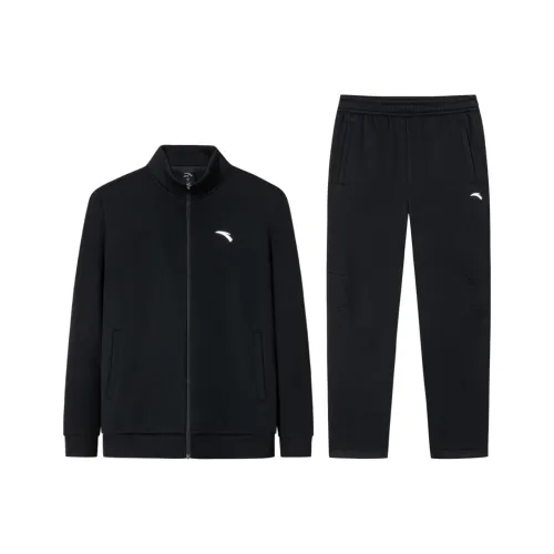 Anta Повседневная Спортивная Одежда Мужская Основной Черный